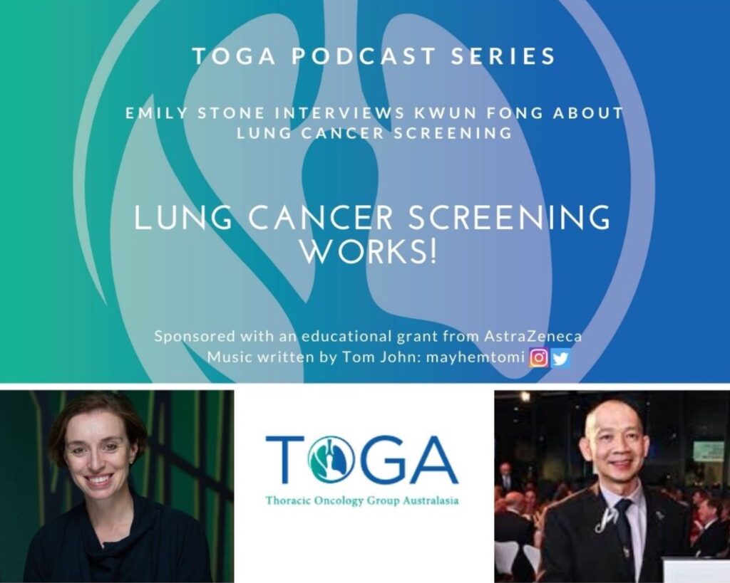 Lung cancer screening podcast