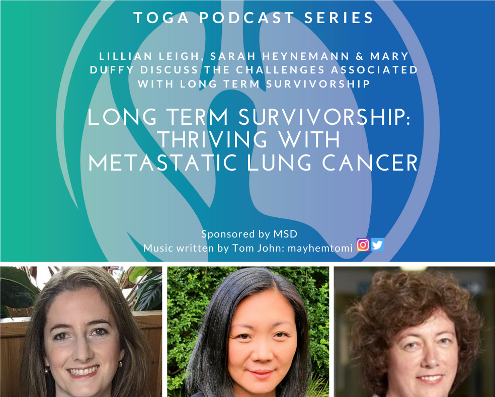 survivorship in metastatic lung cancer podcast