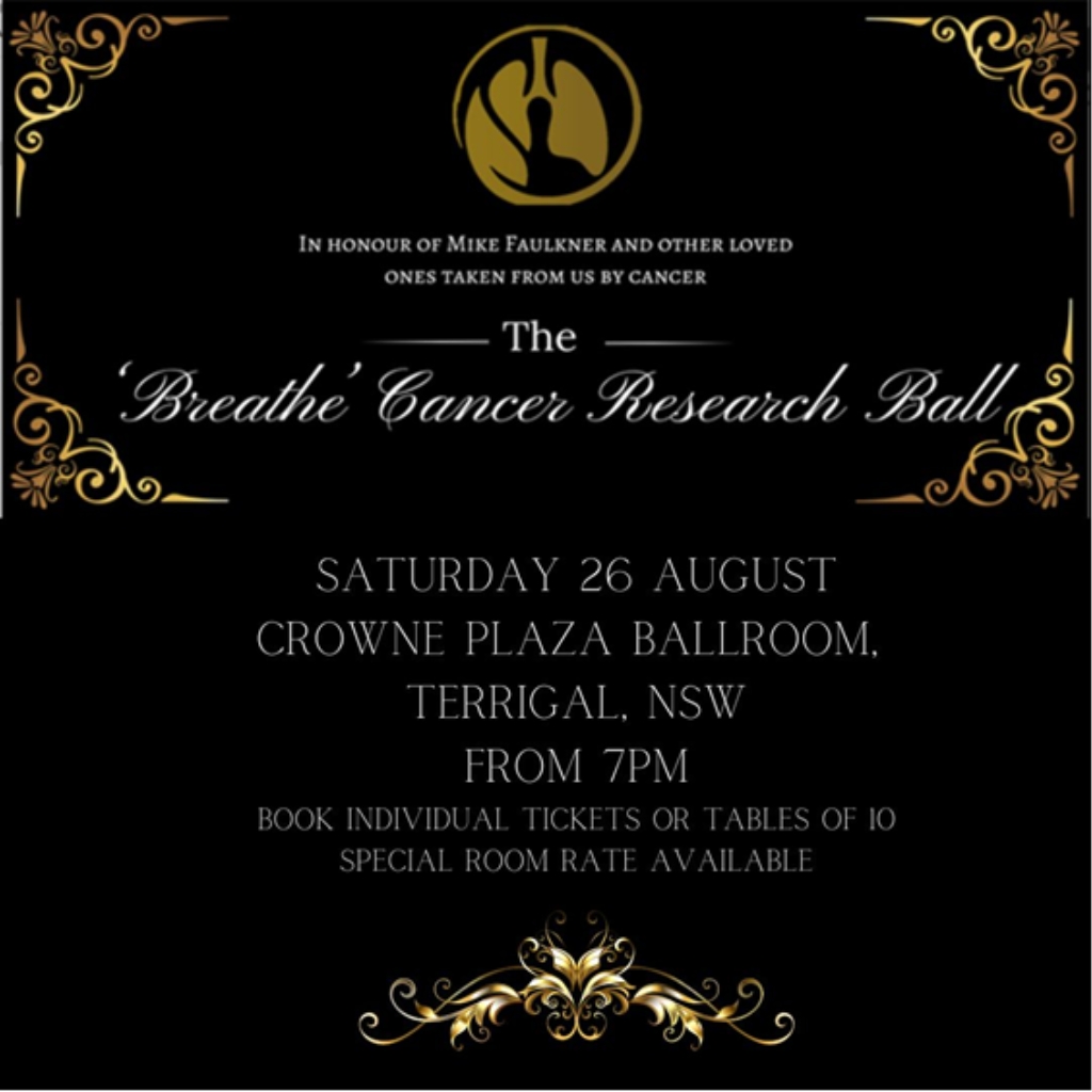 Breathe Cancer Research Ball 2023